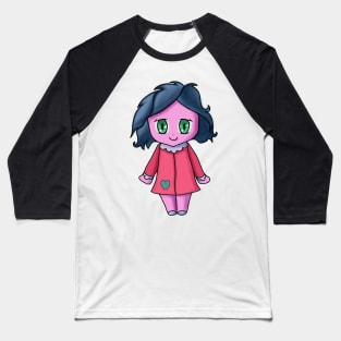 A cute chibi character Baseball T-Shirt